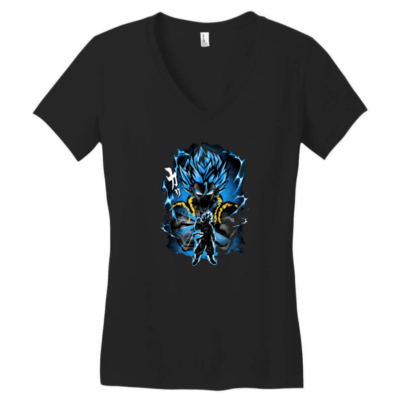 Attack Of The Fusion Women's V-Neck T-Shirt by qimanariski | Artistshot