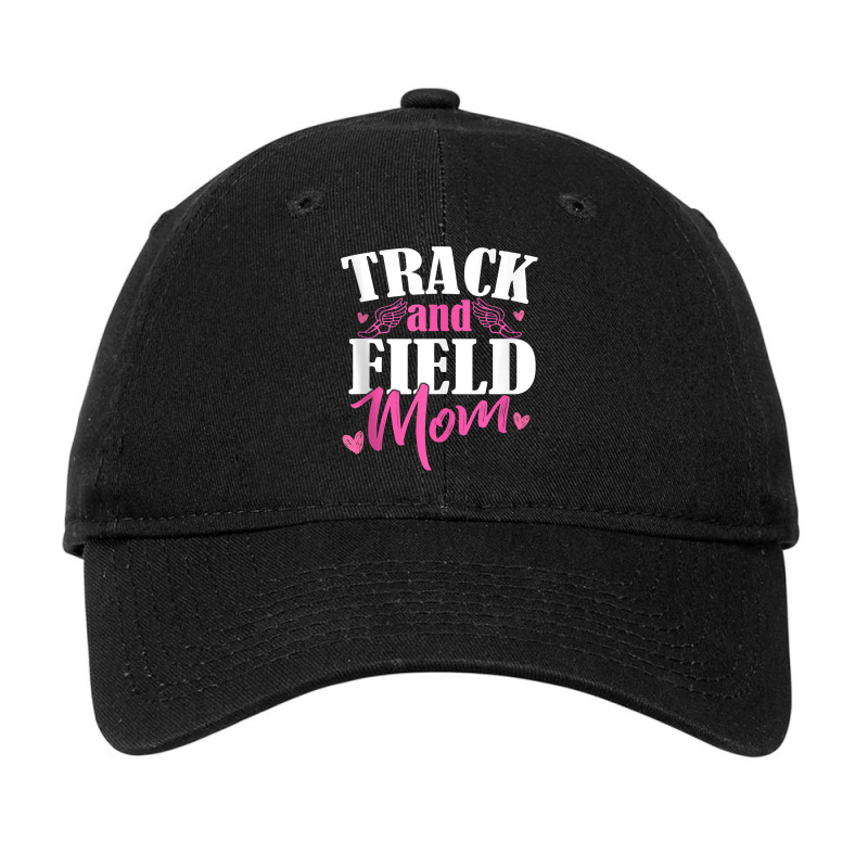 Track & Field Mom Sports Running Proud Mother's Day Tank Top Adjustable Cap by h.avenaver | Artistshot