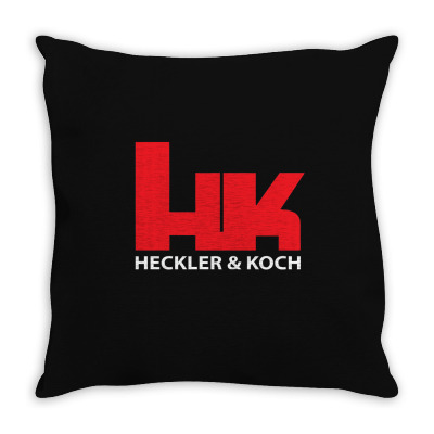 Hk Heckler And Koch Throw Pillow Designed By Mdk Art