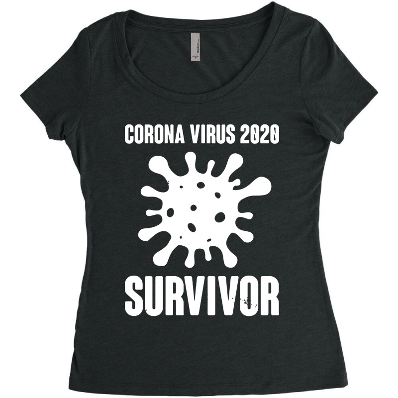 Survivor 2020 Women's Triblend Scoop T-shirt by Lissette | Artistshot