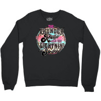 The Thunder And The Lightning Western Rolls And Strikes T Shirt Crewneck Sweatshirt | Artistshot