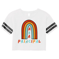 Funny Principals Cute Rainbow Aka Principal T Shirt Scorecard Crop Tee | Artistshot