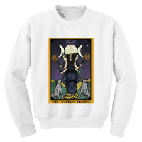 The Goddess Hecate Tarot Card Triple Moon Wiccan Pagan Witch Youth Sweatshirt | Artistshot