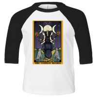 The Goddess Hecate Tarot Card Triple Moon Wiccan Pagan Witch Toddler 3/4 Sleeve Tee | Artistshot