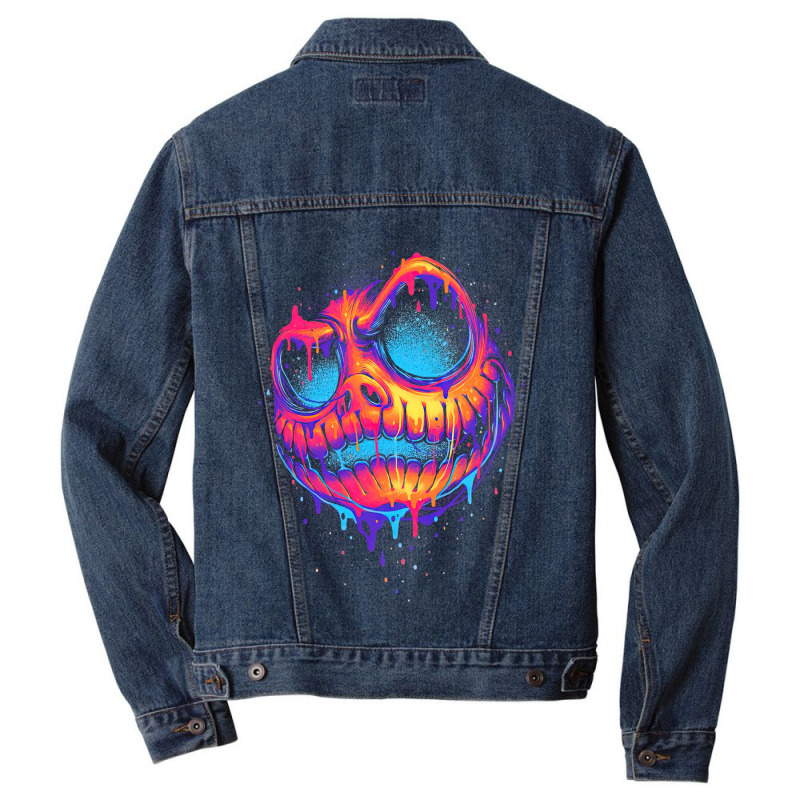 Drip Of Nightmares Men Denim Jacket | Artistshot