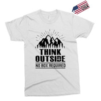 Think Outside No Box Exclusive T-shirt | Artistshot