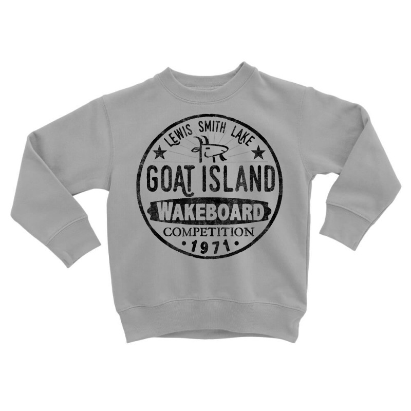 Lewis Smith Lake T Shirt Alabama Goat Island Wakeboard T Shirt Toddler Sweatshirt | Artistshot