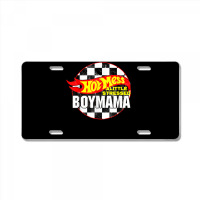 Hot Mess Little Stressed Boy Mama Racing Cars T Shirt License Plate | Artistshot