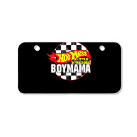 Hot Mess Little Stressed Boy Mama Racing Cars T Shirt Bicycle License Plate | Artistshot