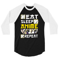 Eat Japan Tee Funny Black Sleep 3/4 Sleeve Shirt | Artistshot