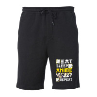 Eat Japan Tee Funny Black Sleep Fleece Short | Artistshot