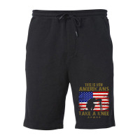 Americans Veteran Fleece Short | Artistshot