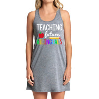 Teaching Future Bilinguals, Bilingual Spanish Teacher T Shirt Tank Dress | Artistshot