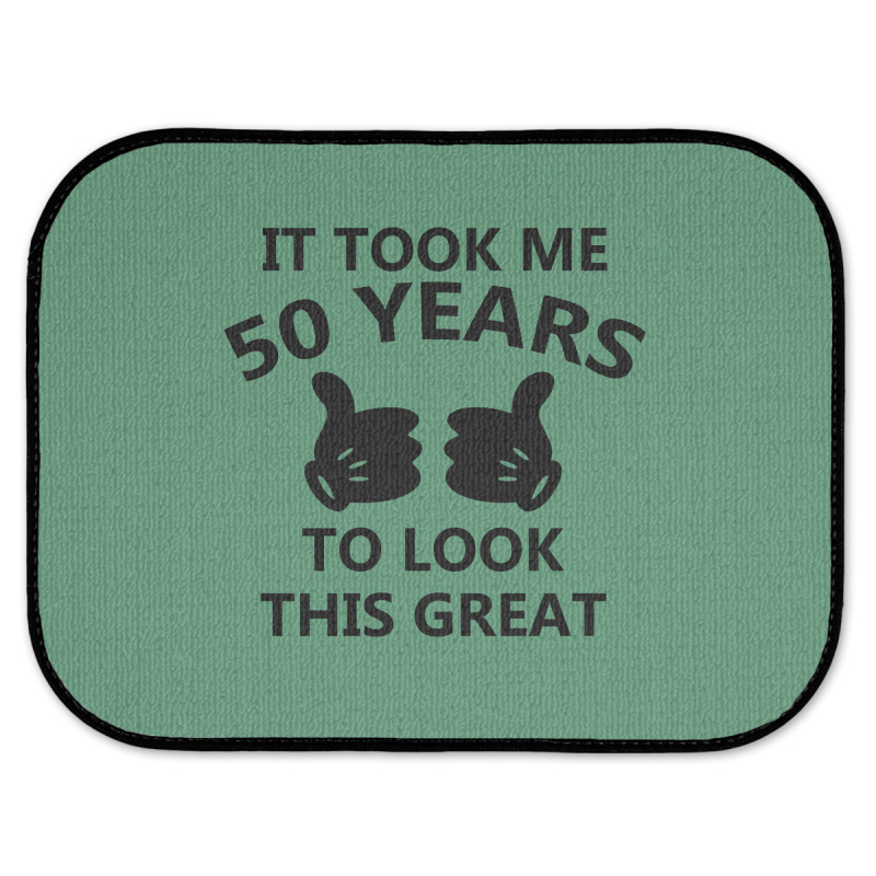 It Took Me 50 Years To Look This Great Rear Car Mat | Artistshot