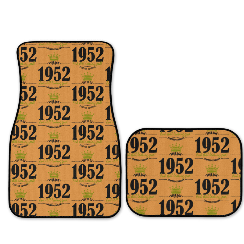 Vintage 1952 And Still Looking Good Full Set Car Mats | Artistshot