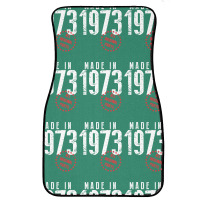 Made In 1973 All Original Parts Front Car Mat | Artistshot