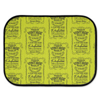 Vintage Made In 1949 Rear Car Mat | Artistshot