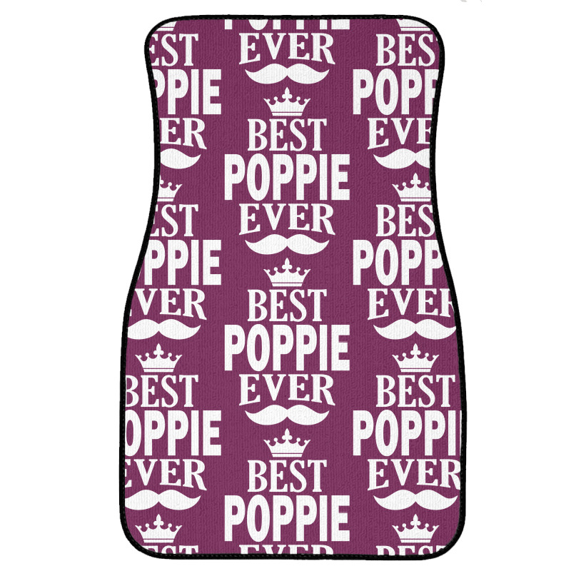 Best Poppie Ever Front Car Mat | Artistshot