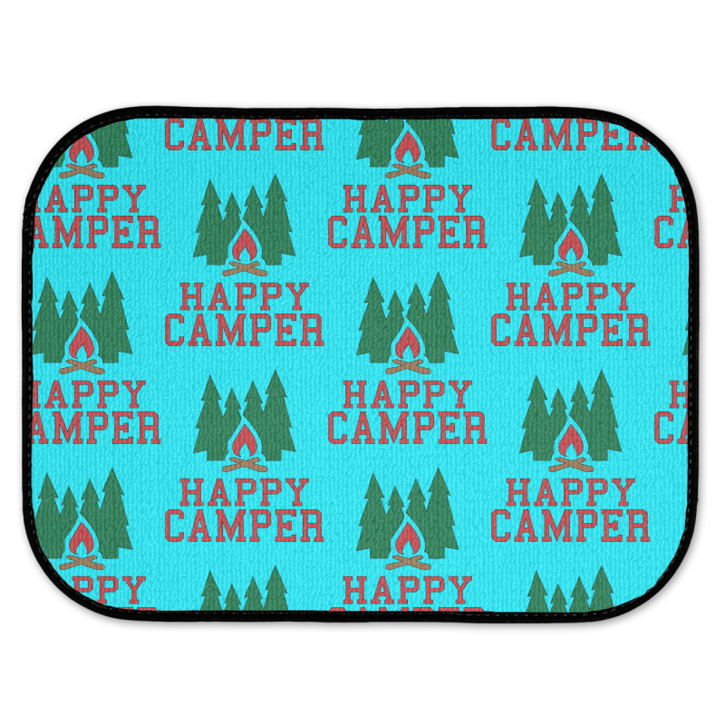 Happy Camper Rear Car Mat | Artistshot