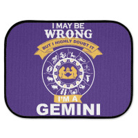 Gemini -i Am A Gemini Rear Car Mat | Artistshot