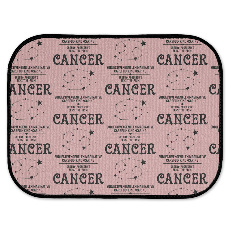 Cancer Zodiac Sign Rear Car Mat | Artistshot