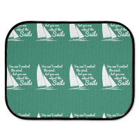 You Can't Control Wind But Adjust The Sails Rear Car Mat | Artistshot