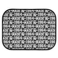 Made In 1964 Aged Like A Fine Wine Rear Car Mat | Artistshot