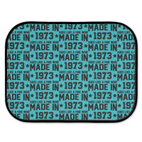 Made In 1973 Aged Like A Fine Wine Rear Car Mat | Artistshot