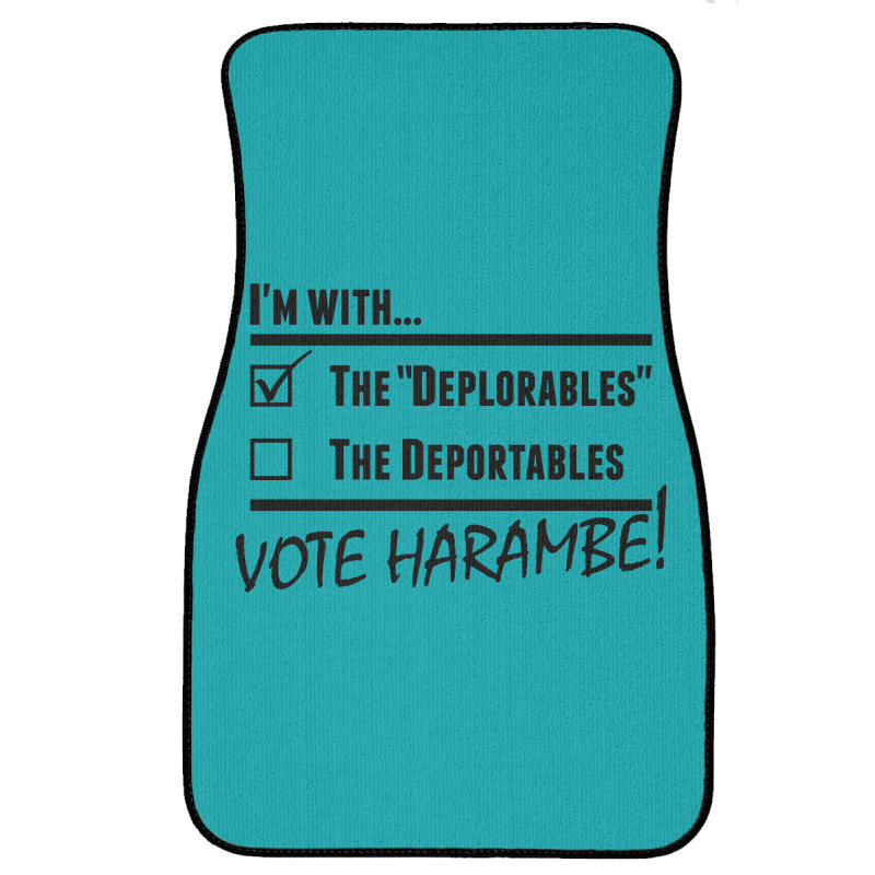 Harambe Deplorables Front Car Mat | Artistshot