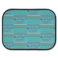 Mommy Ugly Christmas Sweater Xmas Rear Car Mat | Artistshot