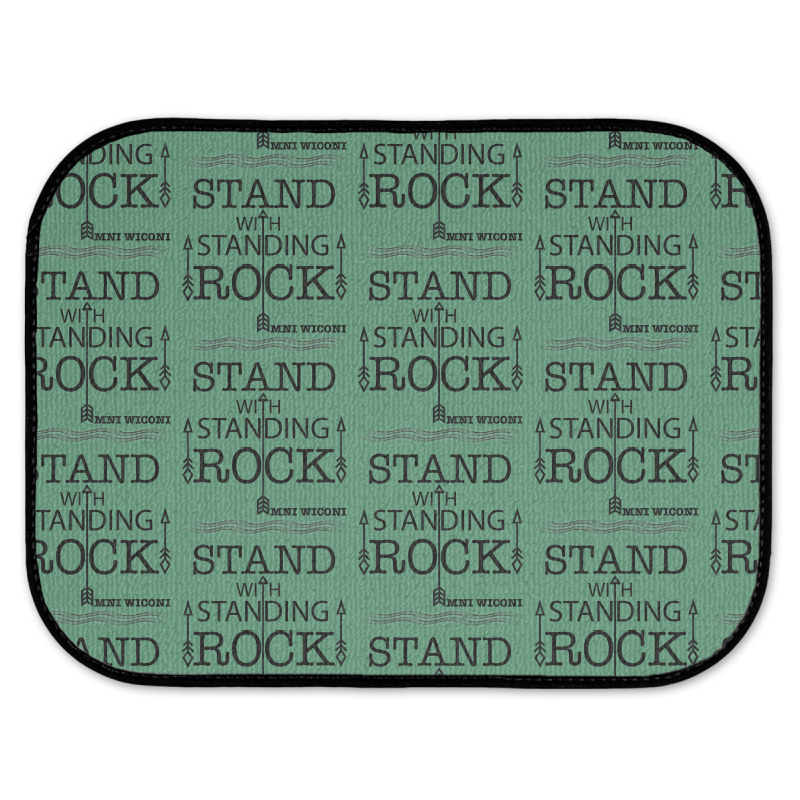 Stand With Standing Rock Rear Car Mat | Artistshot