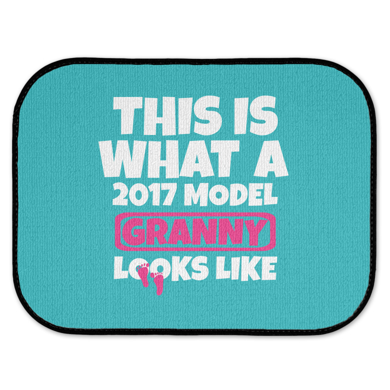 This Is What A 2017 Model Granny Looks Like Rear Car Mat | Artistshot