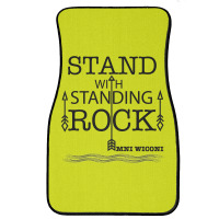 Stand With Standing Rock Front Car Mat | Artistshot