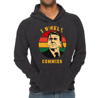 I Smell Commies Ronald Reagan Funny Retro Vintage Art Vintage Hoodie | Artistshot