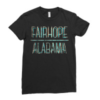 Vintage Retro Distressed Fairhope Alabama T Shirt Ladies Fitted T-shirt | Artistshot