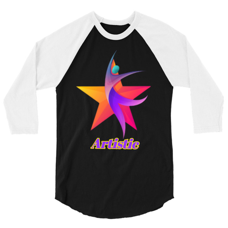 Star Artistic 3/4 Sleeve Shirt | Artistshot