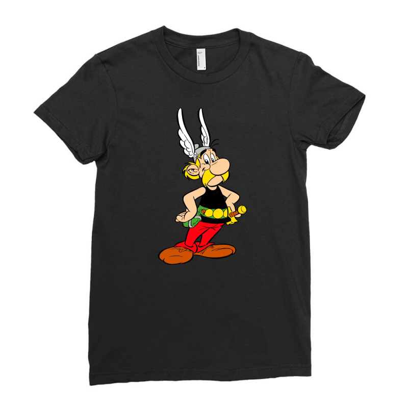 Asterix Ladies Fitted T-Shirt by nanadesi | Artistshot