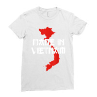 Made In Vietnam Vietnamese Language Funny Quote T Shirt Ladies Fitted T-shirt | Artistshot