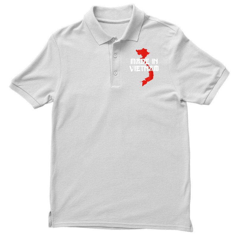 Made In Vietnam Vietnamese Language Funny Quote T Shirt Men's Polo Shirt by NatalieRoseHeinz | Artistshot