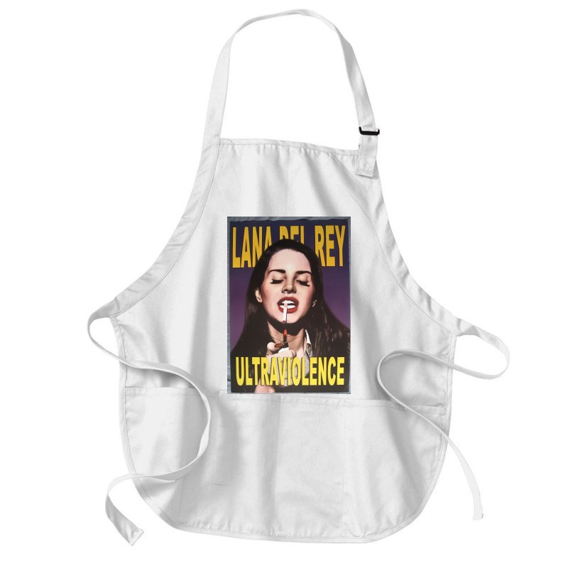 Lana Dell Ray Smoking Girl Medium-length Apron | Artistshot