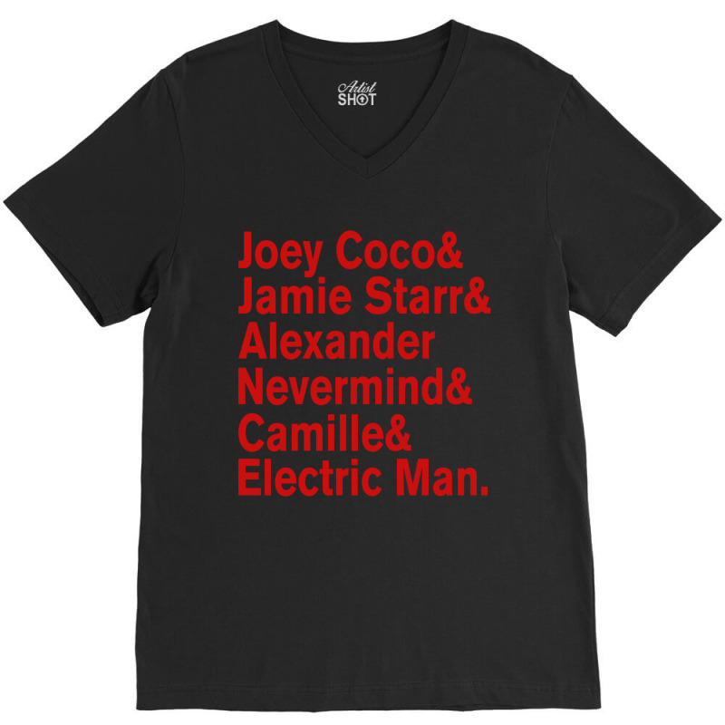 Aliases Joey Coco V-neck Tee | Artistshot