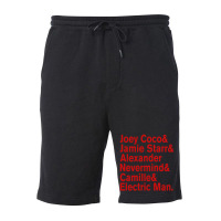 Aliases Joey Coco Fleece Short | Artistshot