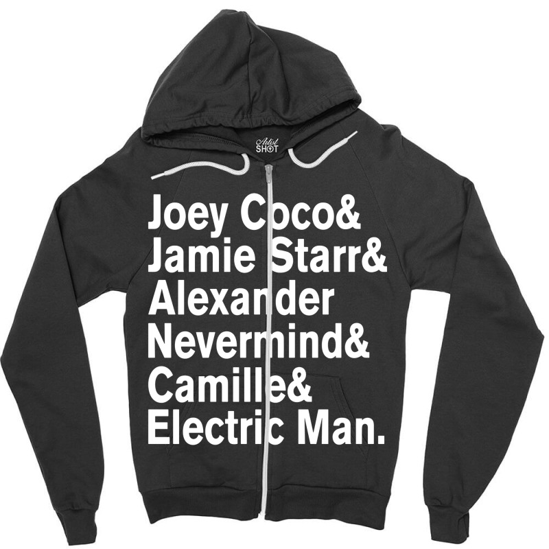 Aliases Joey Coco Zipper Hoodie | Artistshot