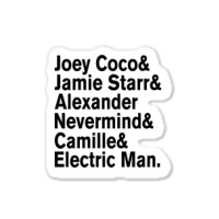 Aliases Joey Coco Sticker | Artistshot