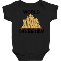 Chess Lover T  Shirt International Chess Day Baby Bodysuit | Artistshot