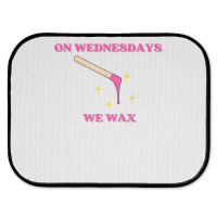 On Wednesdays We Wax Esthetician Aesthetician Skincare T Shirt Rear Car Mat | Artistshot