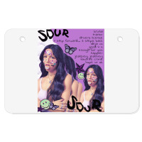 Sour Olivia Rodrigo Atv License Plate | Artistshot