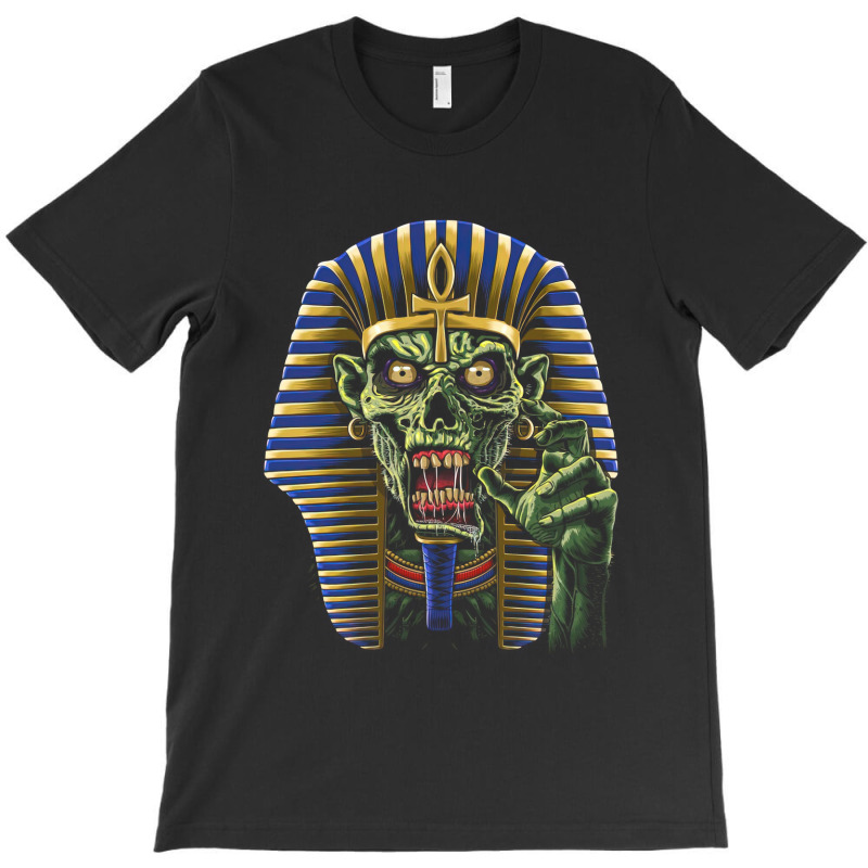 Zombie Egyptian Pharaoh Mummy Horror Scary T-Shirt by TaneaMartese | Artistshot