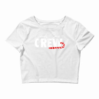 Candy Cane Crew, Sugar Walking Stick Sweets Cookies T Shirt Crop Top | Artistshot