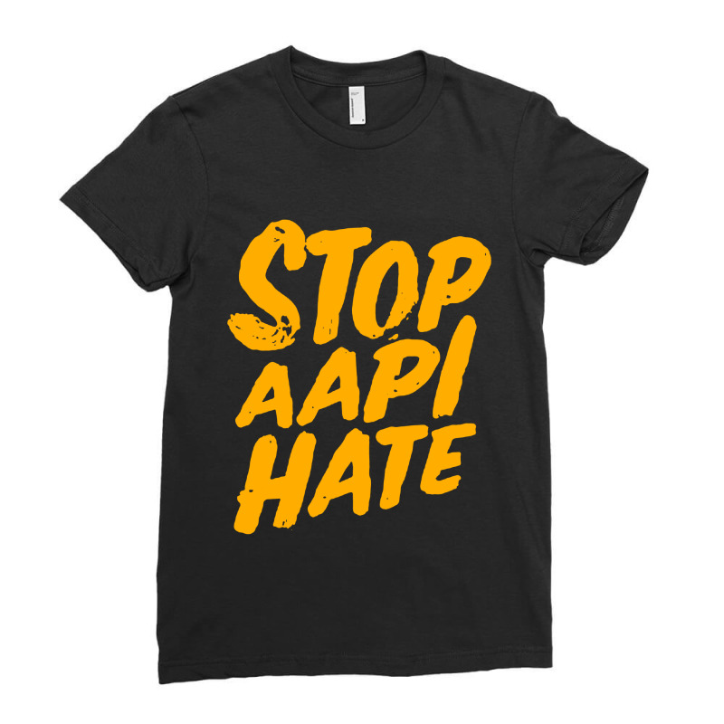 Stop Aapi Hate Official Ladies Fitted T-Shirt by Kencot | Artistshot